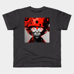 Mushroom girl 21 Kids T-Shirt